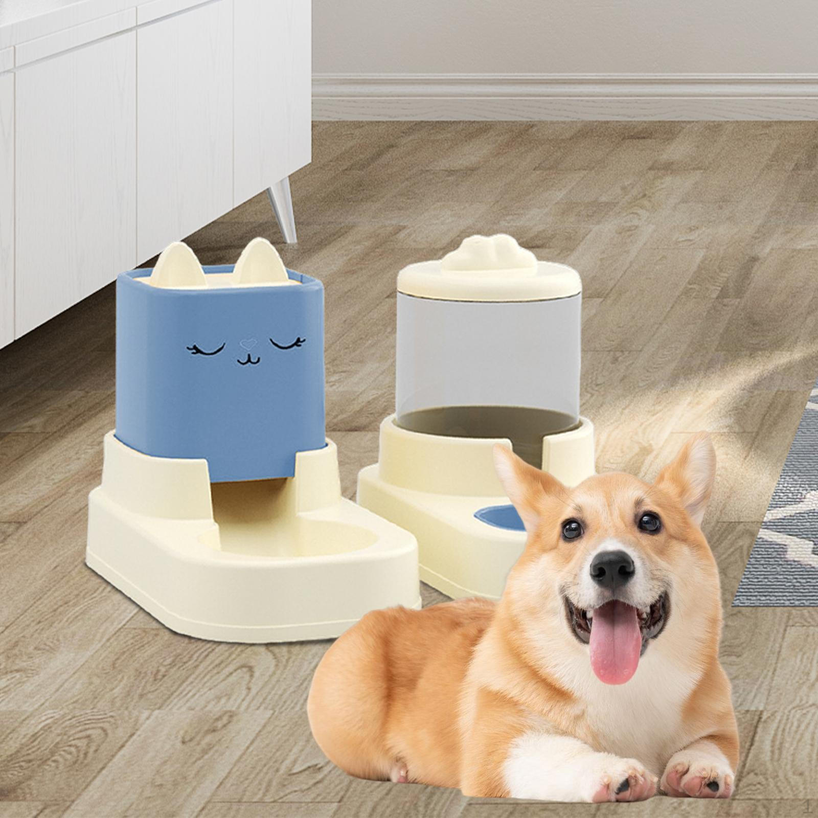 

Кормушка для еды и поилка для кошек, автоматическая бутылка для домашних животных для хранения в помещении