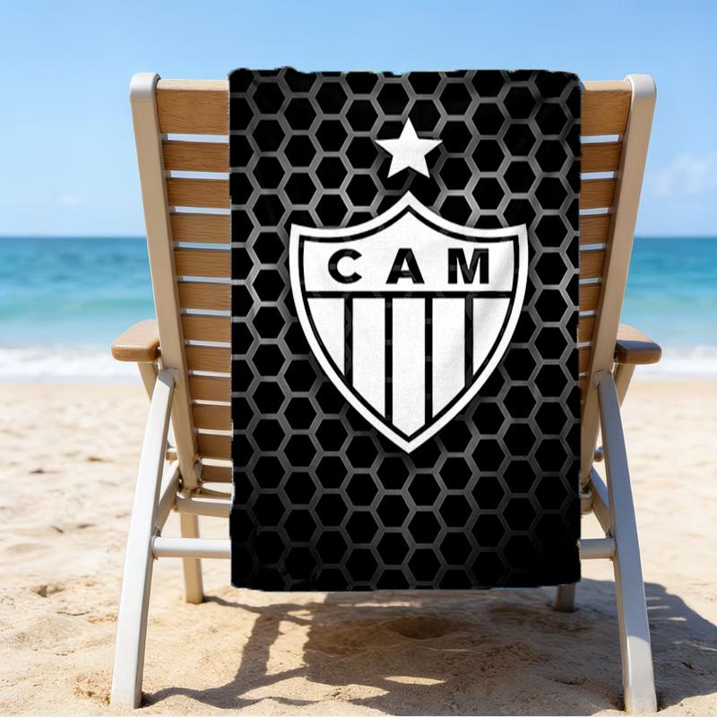 Liebe für Atlético Aufgedrucktes Strandtuch, Superweiche Mikrofaser, Perfektes Geschenk Geburtstag, für Pool, Strand, Reisen, für Familie und Freunde