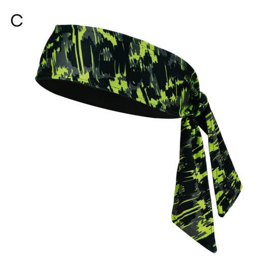 Sports Headband for Men Women Sweat Absorption & Breathable Workout Headbands Wide Edge Soft Printed Sweatband for Yoga Running Cycling