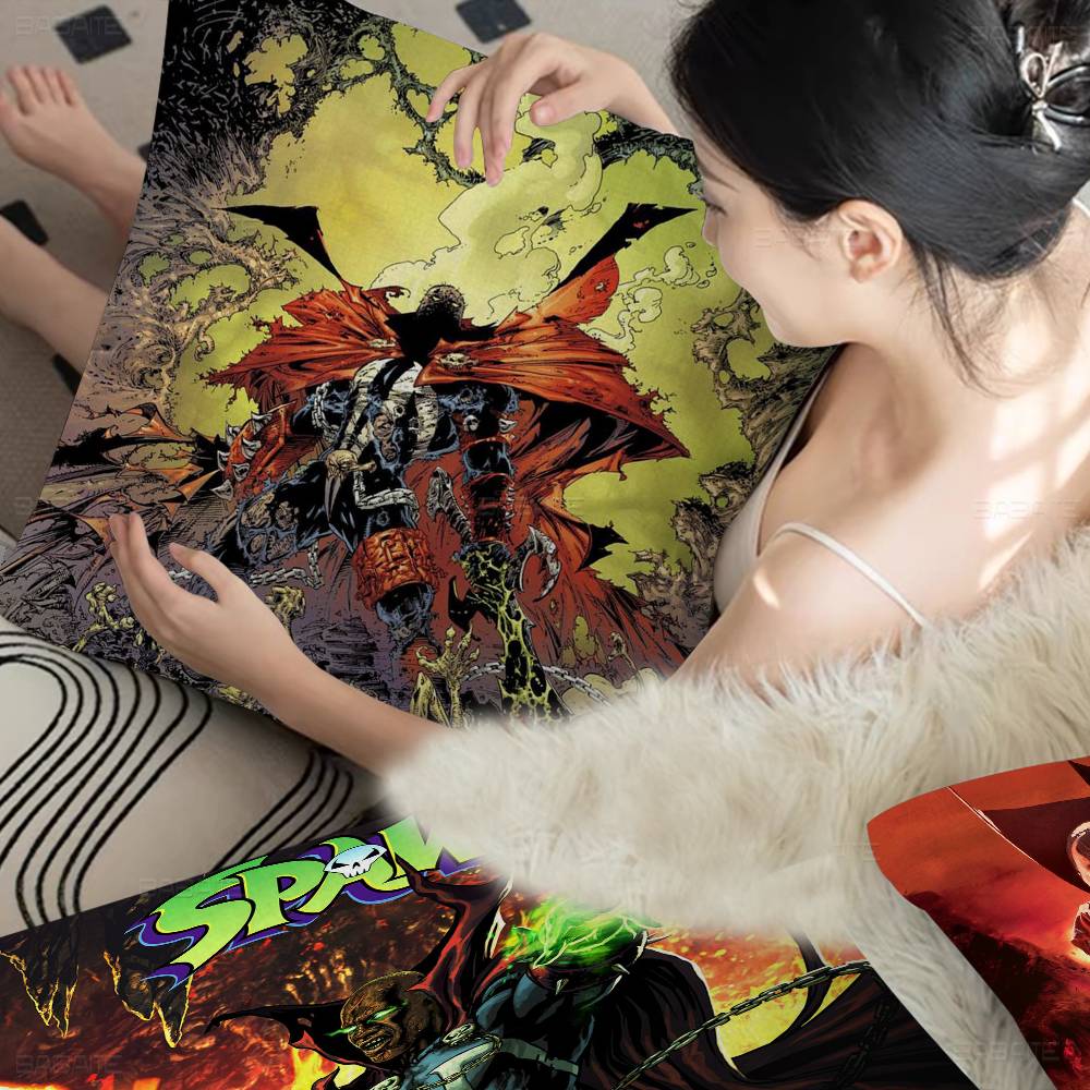 Supernatural Horror Film S-Spawn Cushion Cover Pillow Cover Decor Pillowcase Printed Cushion Case For Couch