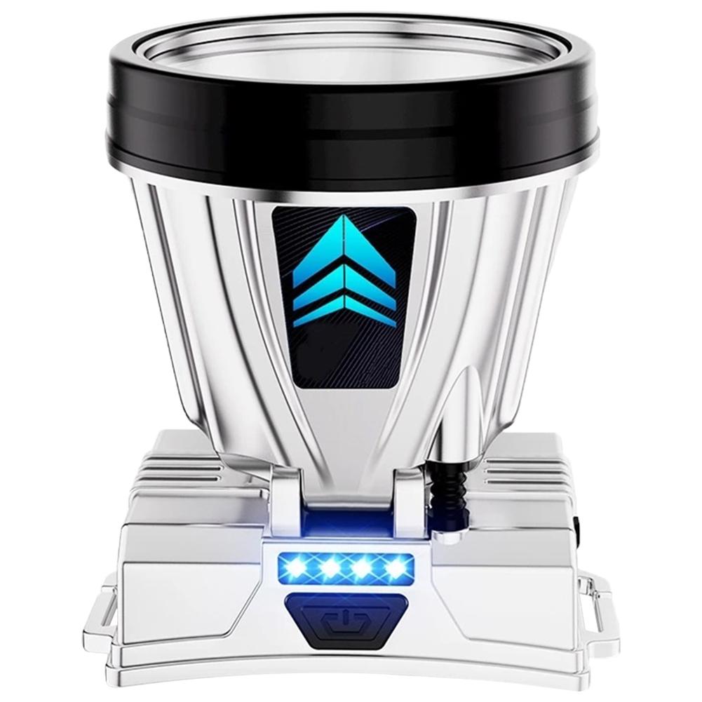 

Світлодіодний перезаряджуваний потужний налобний ліхтар 3 режими Налобний ліхтарик Супер яскравий налобний ліхтар для кемпінгу, бігу, їзди на велосипеді, скелелазіння жовтий