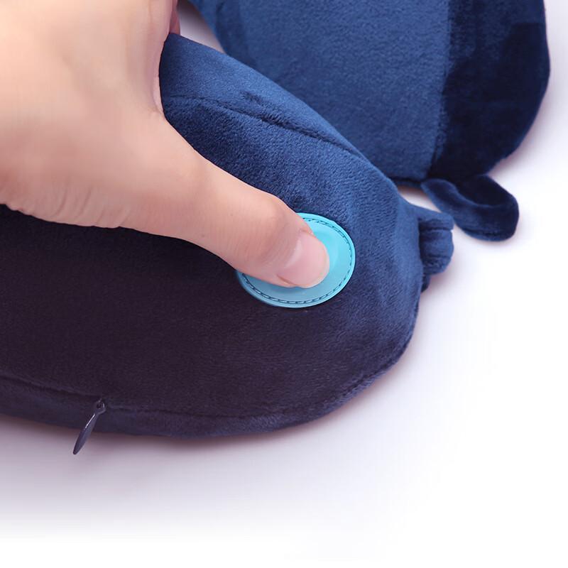 Cuscino per il collo ANOMEO a forma di U in memory foam massaggiante