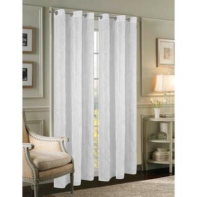 1 Voile Curtain Width 140 X Height 240 "Luxury" - White