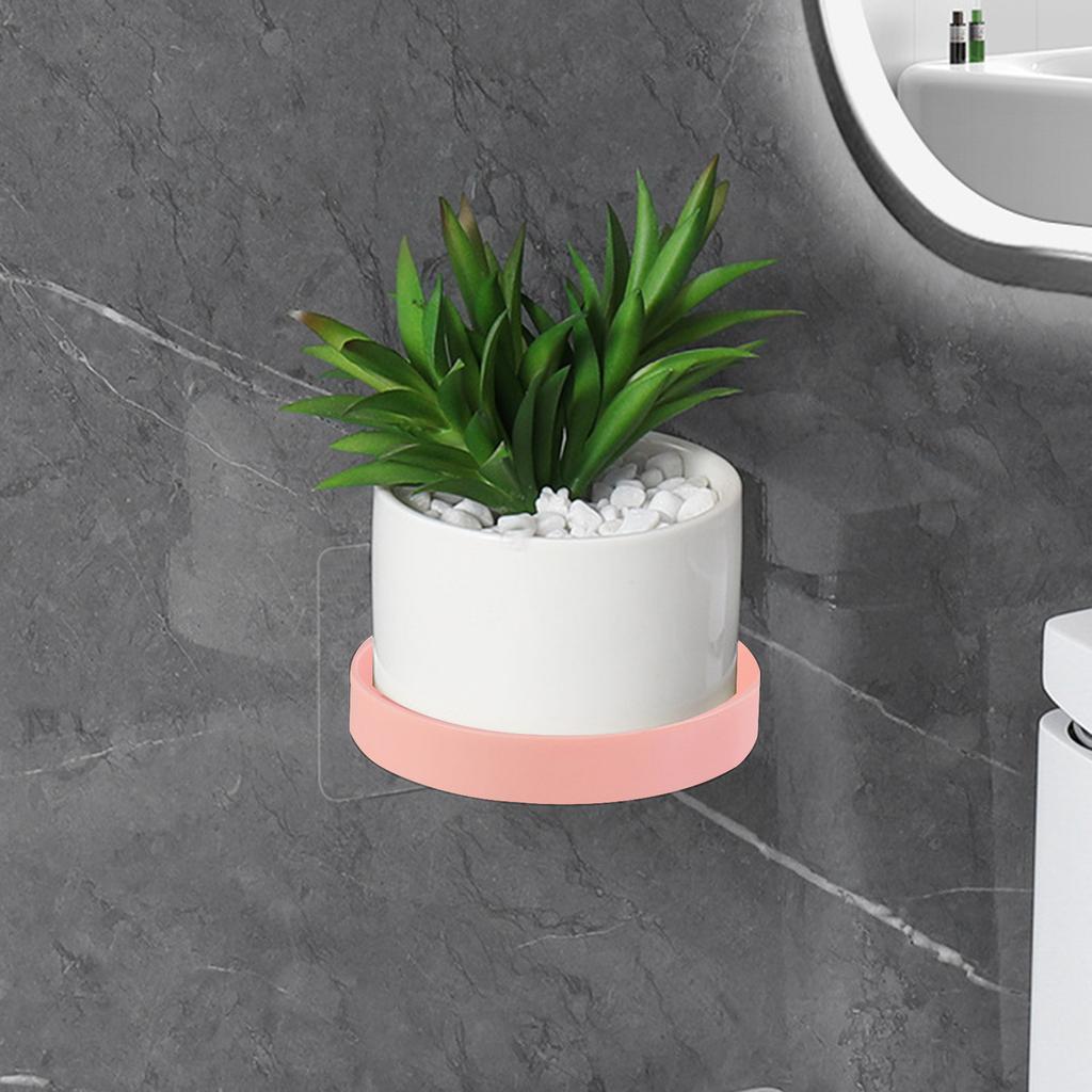 Wall Mounted Soap Rack Aromatherapy Bottles Holder Waterproof Hand Soap Tray Space Saving Bathroom Storage Solution