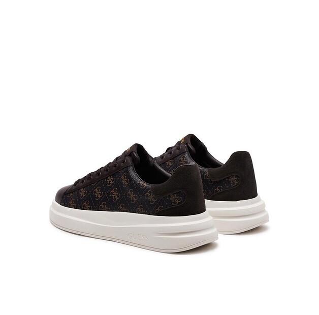 Мужские кроссовки Guess Elba fmpvib fal12 коричневые