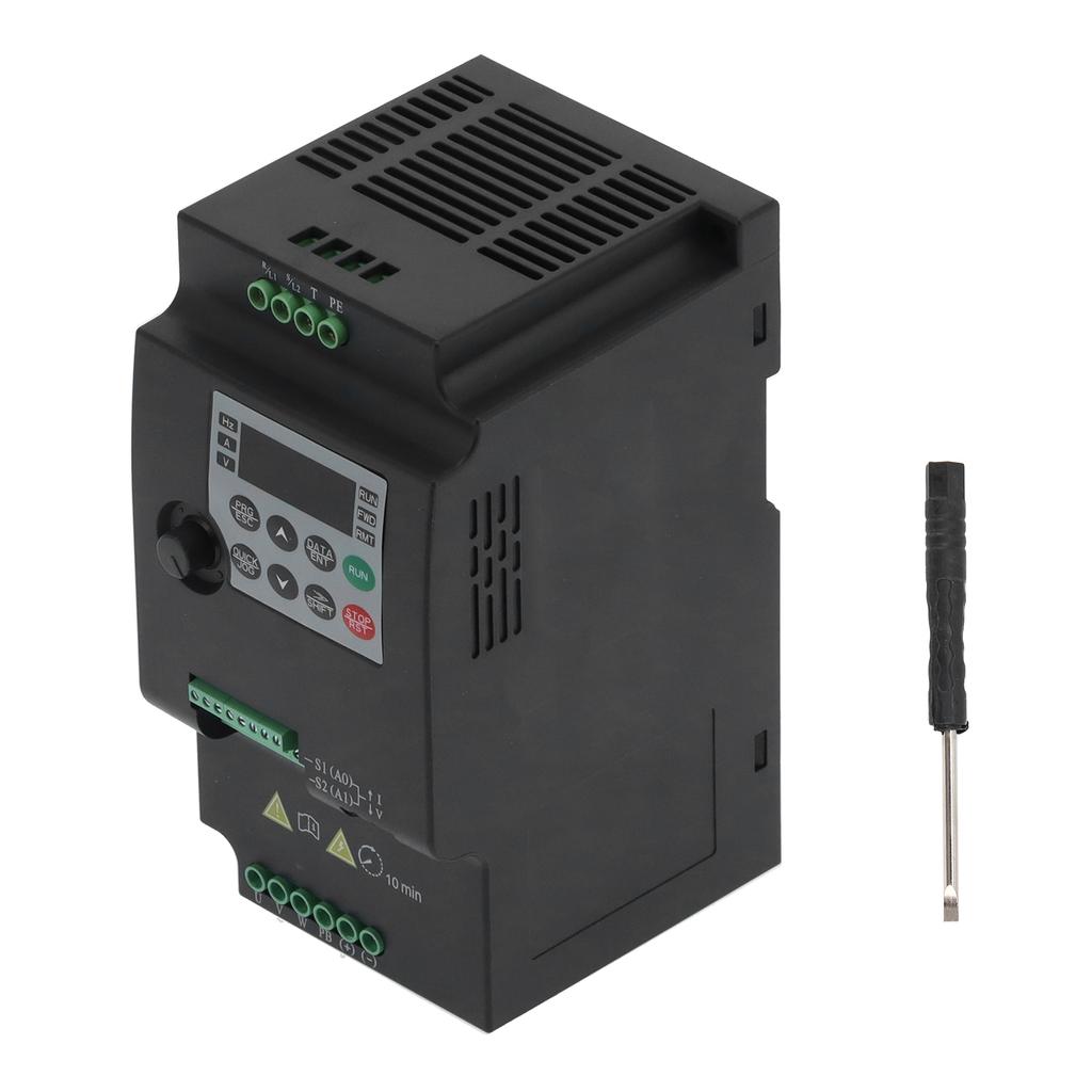 Frequency Converter 3‑Phase Input Motor Vector Inverter PID Automatic Adjustment AC380V‑480VSC100 5R5G 4TB