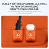 PU Leather Car Cup Holder Organizer Box For Lexus ES GS IS LS RX NX UX LX GX RC LC RZ CT HS SC ES350 RX350 RX450h LS500h LC500 V