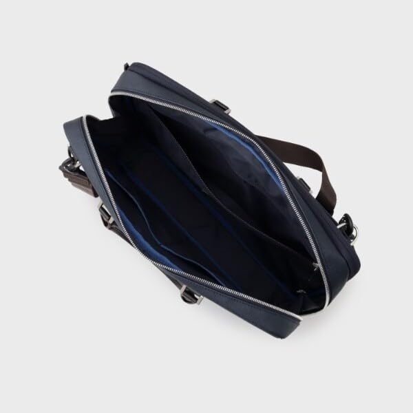 Takeo Kikuchi Cordura® Coated Briefcase, Men's, Black (019), Size 07001304