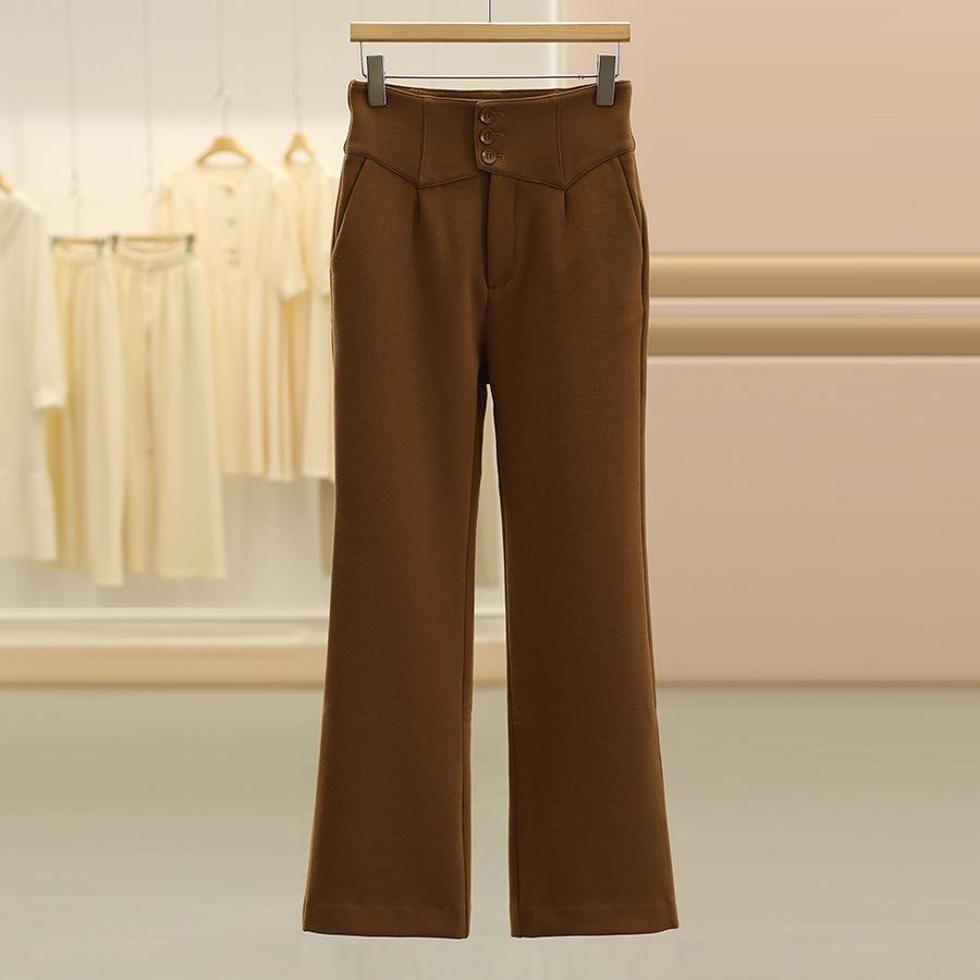 Wei Mei Korean High-Waisted Drape Slimming Pants - Autumn 25