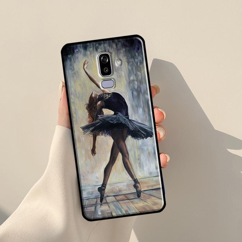 

Чехол для балерины для Samsung Galaxy J7 2016 A3 A5 J1 J3 J5 2017 A6 A7 A8 A9 J8 2018 J4 J6 Plus A6 2018