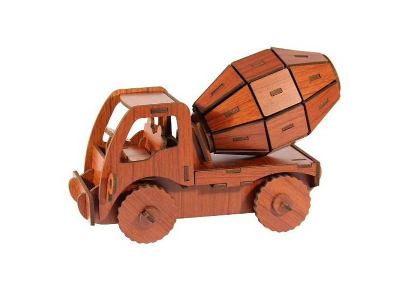3D Wooden DIY House Model Puzzle