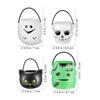 Pumpkin Bucket Container Kids Trick or Treat Gift Favors Box Cookie Snack Holder Halloween Party Props Home Decoration