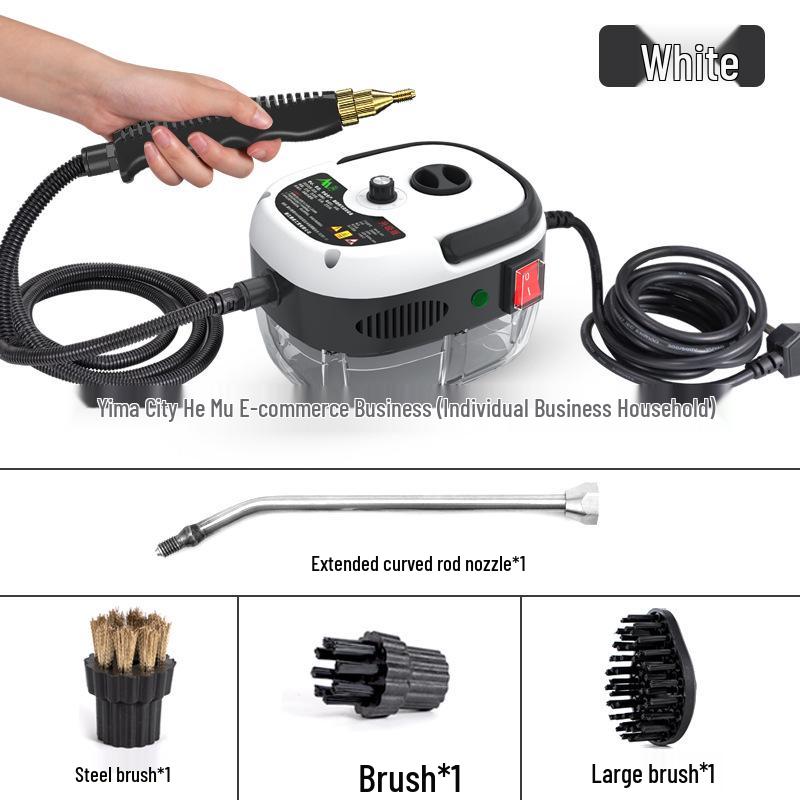 110V/220V High-Pressure Steam Cleaner for Car, A/C, & Kitchen