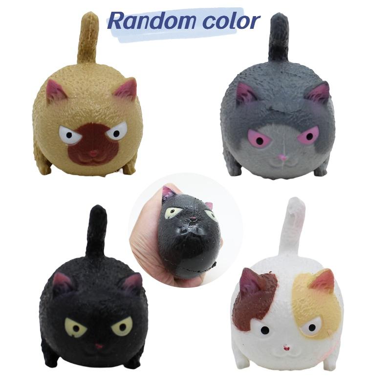 Angry Cat Squeeze Toy Stress Relief Toy For Children And Adults