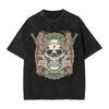 Guns N Roses Washed T Shirt Streetwear Hip Hop Retro T-Shirts  Tee Shirt Men Women Cotton Street Printed