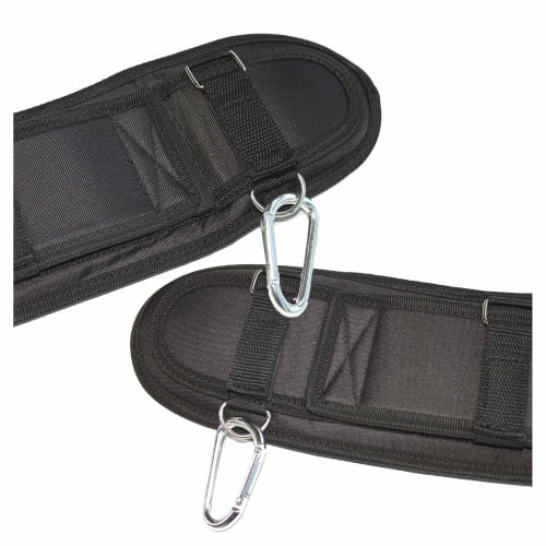 Yotenka YOTENKA Waist Support Belt, Support Belt, Waist Pouch, Cushioned Mesh Belt with Carabiner, for Work, 70cm X 12cm