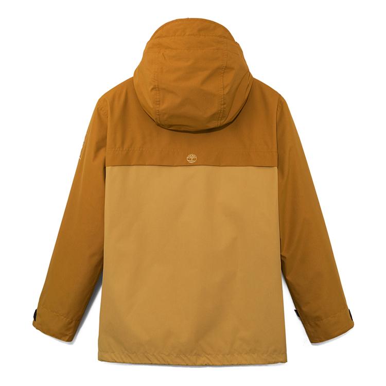 Timberland Three-In-One Warm Waterproof Shell Fleece Liner Jacket Men Jackets Wheat Light-Wheat A696HEW5