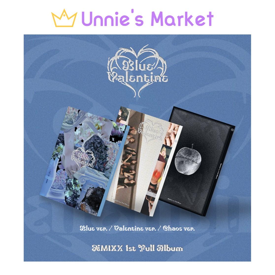 

[Предзаказ][SITE POB] NMIXX - Blue Valentine 1-й полноформатный альбом + Бесплатный подарок NO POB_RANDOM VER.