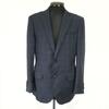 HILTON TIME GUABELLO Italian Fabric Tailored Blazer Men’s L Navy Check