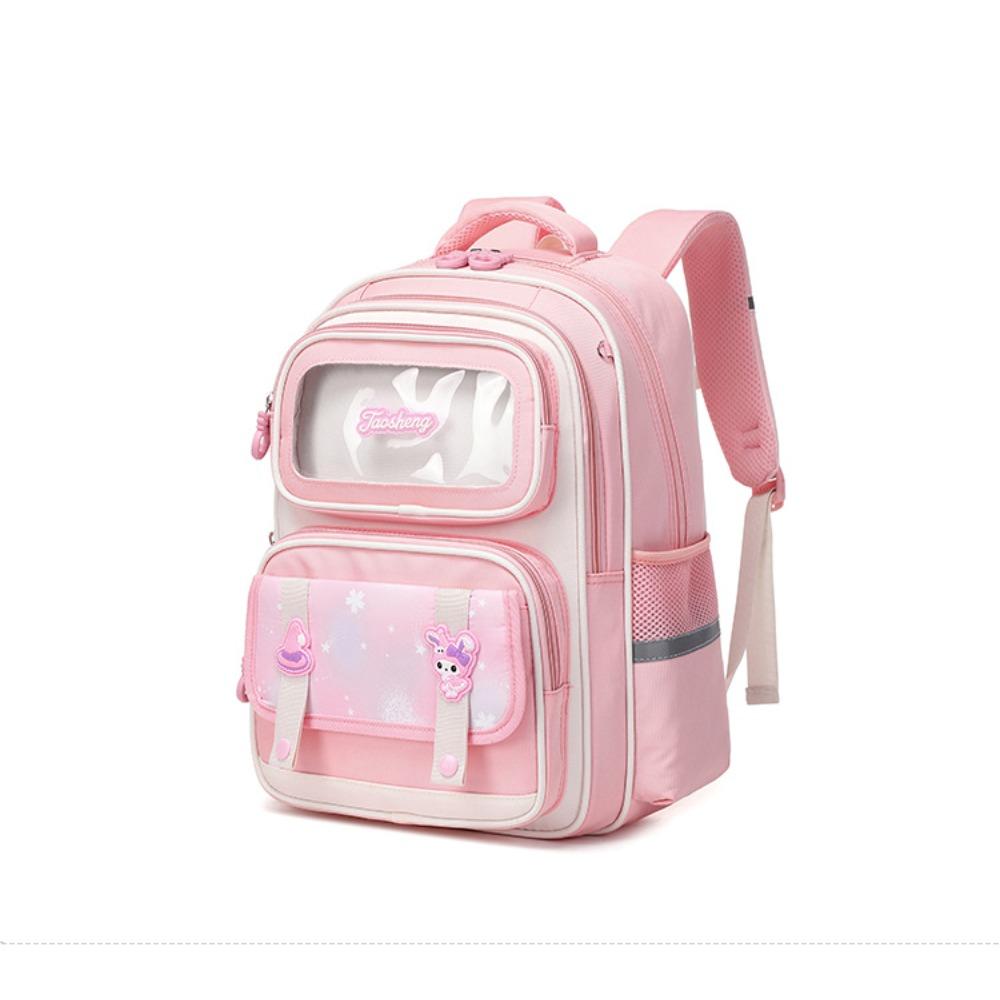 New schoolbag girls 1st to 3rd grade cartoon cute backpack women's large-capacity Korean version backpack