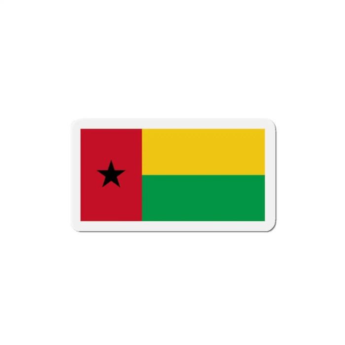 Aimant Drapeau Guinée-Bissau - Multicolore - 6 cm - 50 pièces - Résine synthétique - Mixte