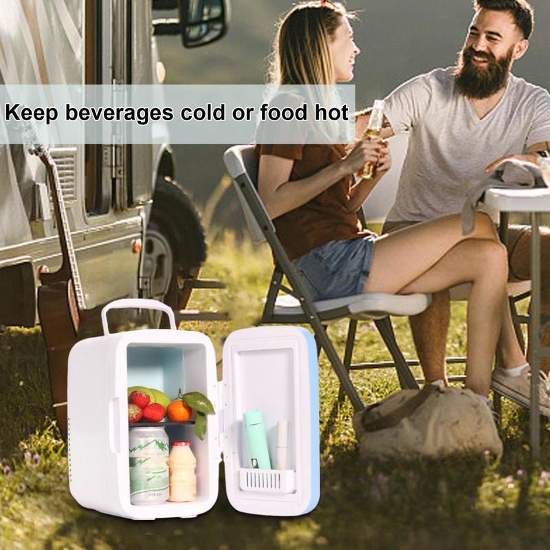12V Electric Car Refrigerator 8L Mini Fridge Vehicle Home Use Cooler Warmer Refrigerator Camping Fridge Car Electronic Devices