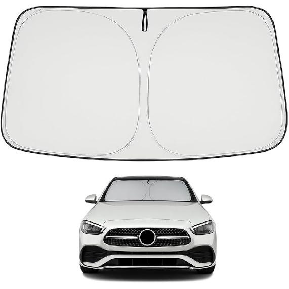 Proadsy 2025 Upgrade Front Windshield Sun Shade Foldable RAV4 Sunshade Protector Fit -2025 RAV-4 SUV Crossover, TRD Off-Road, LE XLE Premium Limited