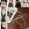 Bohemian Waist Belt Ethnic Style Vintage Butterfly Metal Accessory For Dress Or Skirt