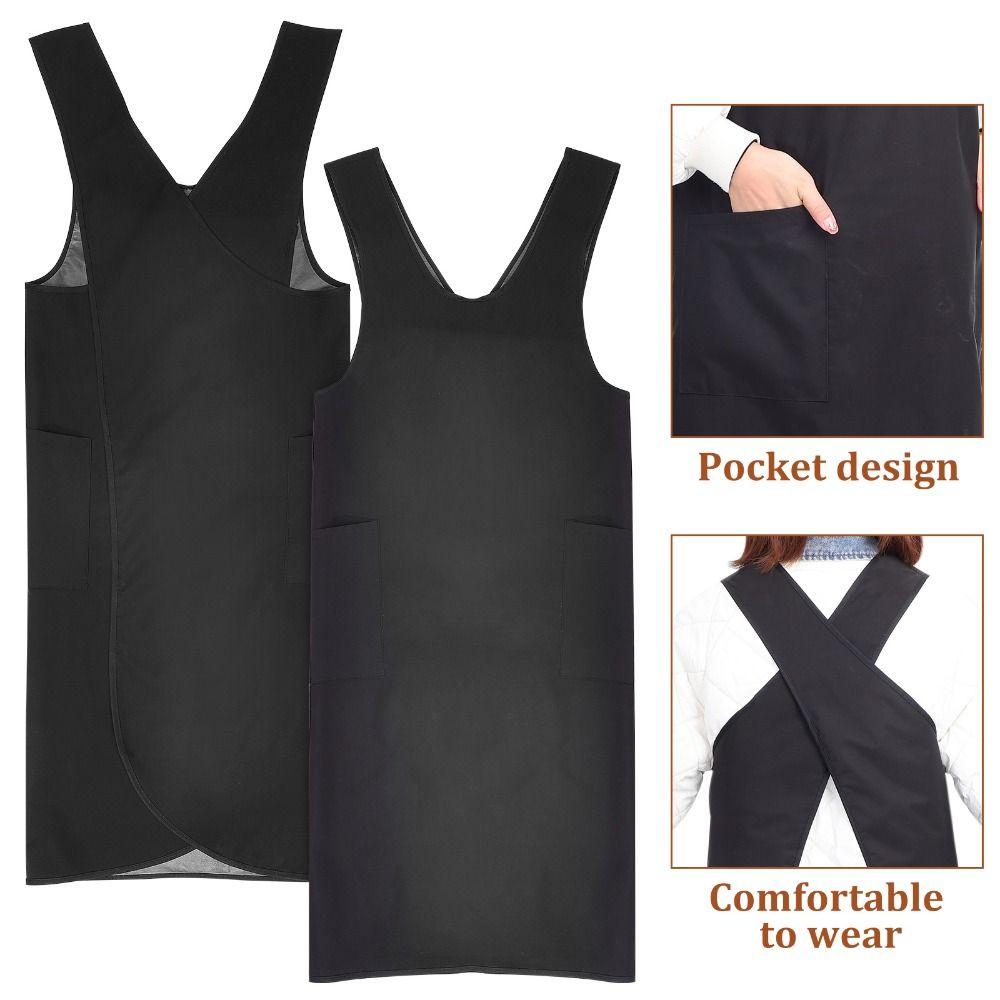 Soft Hair Salon Uniforms Professional Hair Cutting Gown Barber Shop Work Clothes  Hairstylist