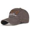ZHENYUEQI Retro Washed Curved Brim Baseball Cap