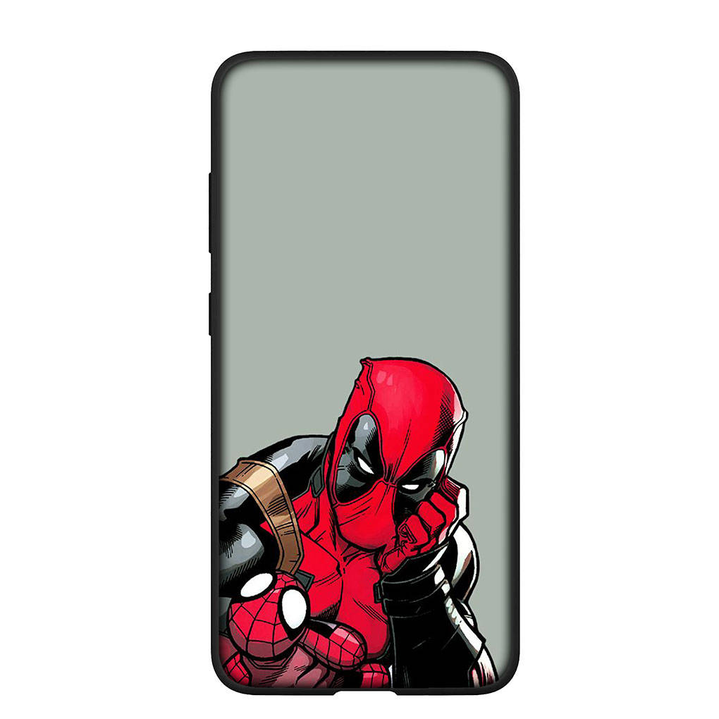 Phone Case for Samsung Galaxy S25 S24 S23 iPhone 16 15 Xiaomi Redmi Note 14 13 12 16E X 11 Pro Max OPPO Moto A4 Huawei Superhero Deadpool Comics Cover
