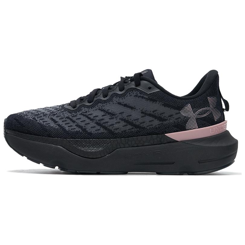 Under Armour Infinite Pro Breeze Fashion Comfortable Durable Low-Top Casual Running Shoes Women sneaker Black 3027197-002