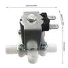 Upgraded Inlet Feed Water Solenoid Valve Quick Connect Normally Open 12/24V Suitable for Steam-Cooker Water Dispenser