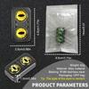Owl Papa Coin EDC Mechanical Metal Slider Fingertip Push Card Decompression Desktop Toy