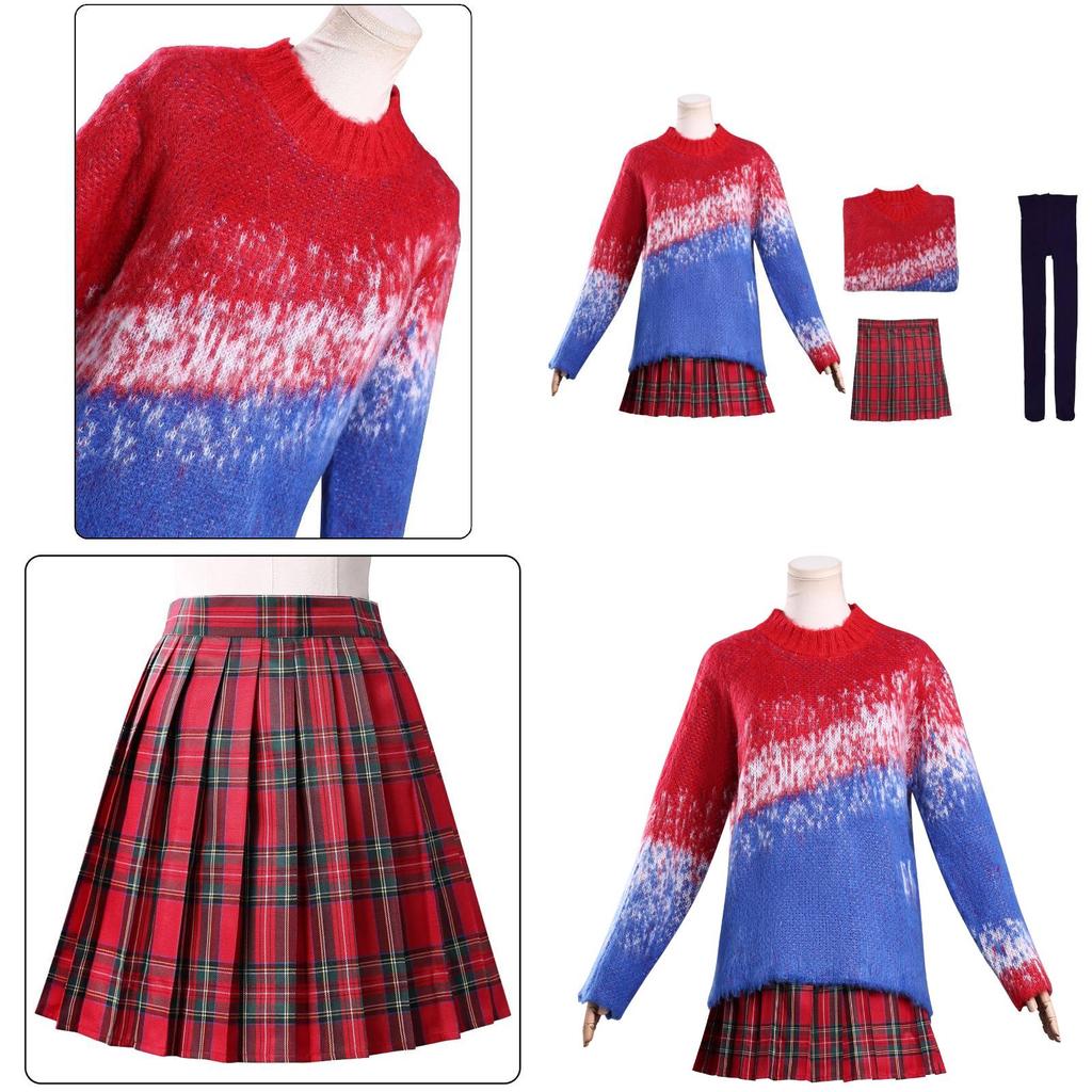 Addams Family 2 Character Cosplay Dress With Polyester Fabric For Game And Anime Role Play