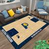 Indiana Pacers Basketball Court Style Area Rug for Home Decor Suitable for Use As an Anti-slip for Living Room Bedroom Sofas