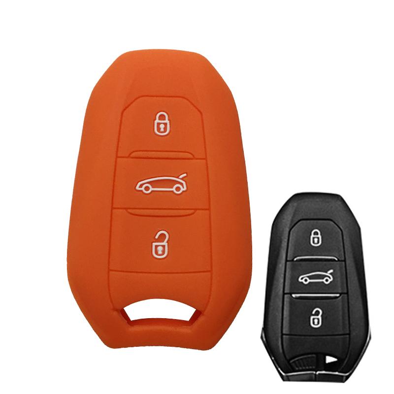 Silikon Auto Fernbedienung Schlüsselhülle Abdeckung Für Peugeot 308 408 508 2008 3008 4008 5008 Für Citroen C1 C4 C4L C6 C3-XR Picasso DS3 DS4