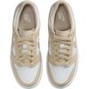 Nike Dunk Slip Resistant Abrasion Resistant Low Top Kids' Skateboarding Shoes White/Khaki Teenagers Sneakers FB9109-200