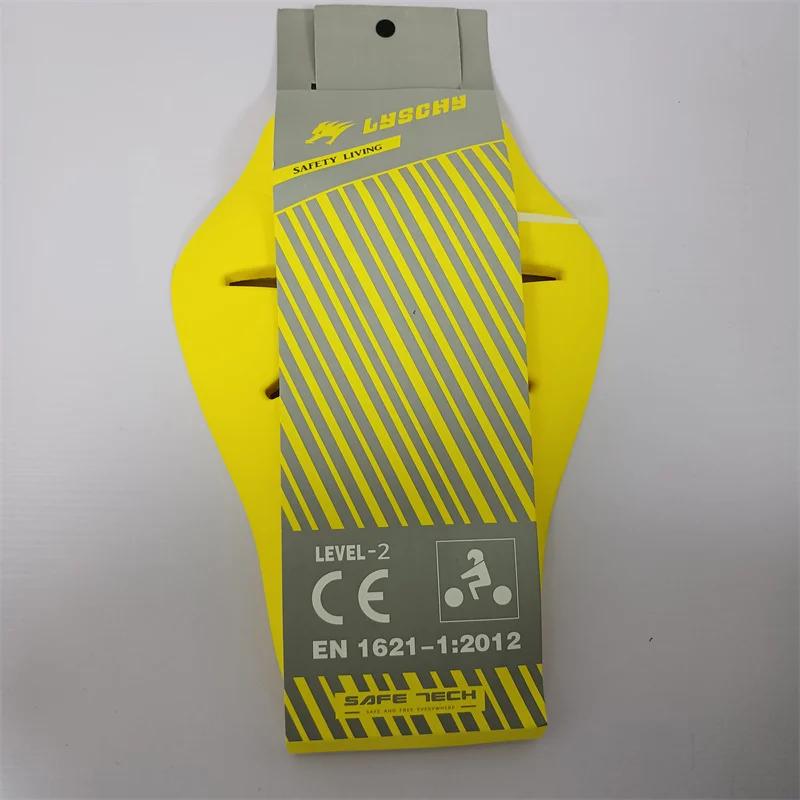 CE Level 2 Certification Protective Gear For Motorcycle Jacket Back Protector Thicken Elasticity Rider Armor Back Spine Pads