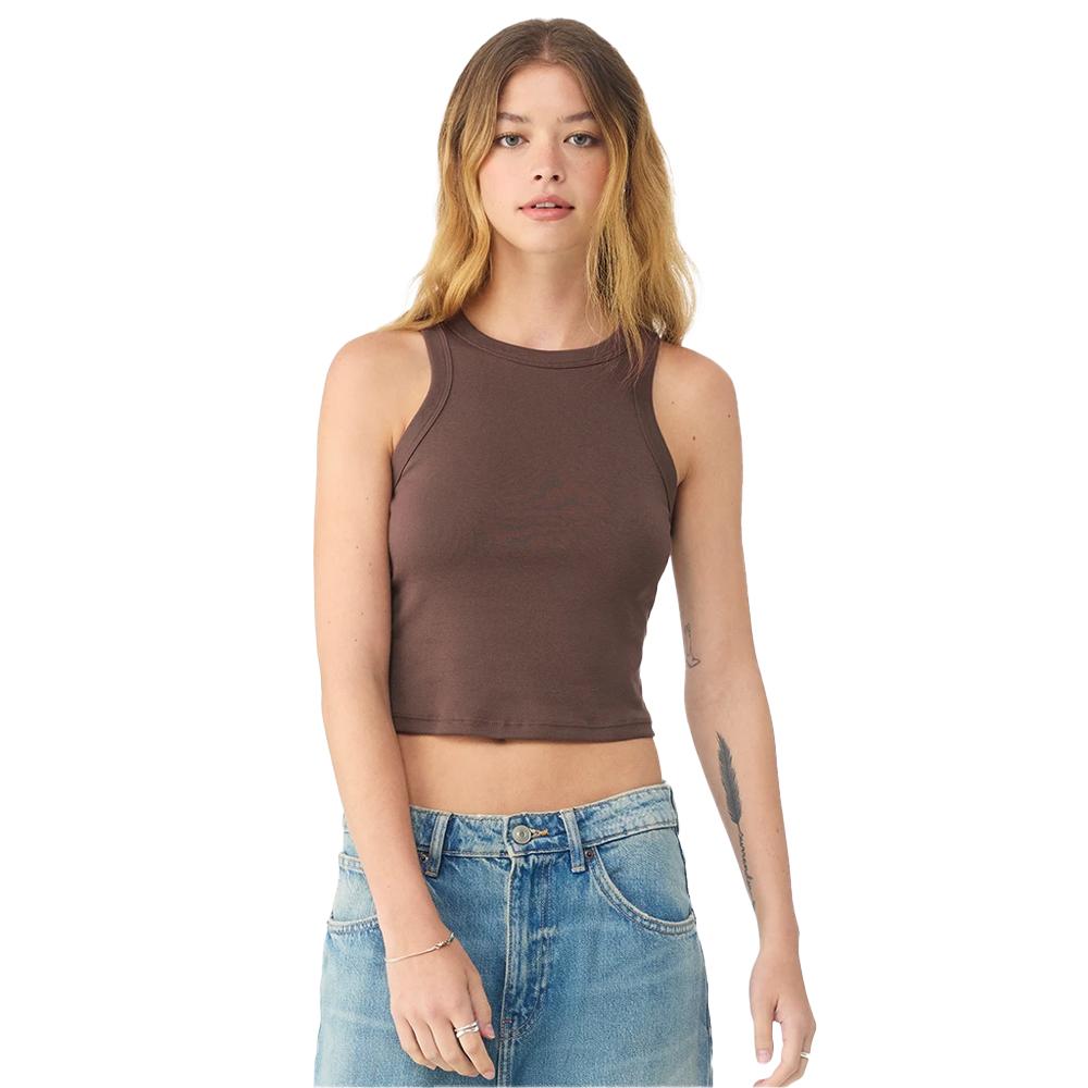Bella + Canvas Womens/Ladies Micro-Rib Racer Tank Top