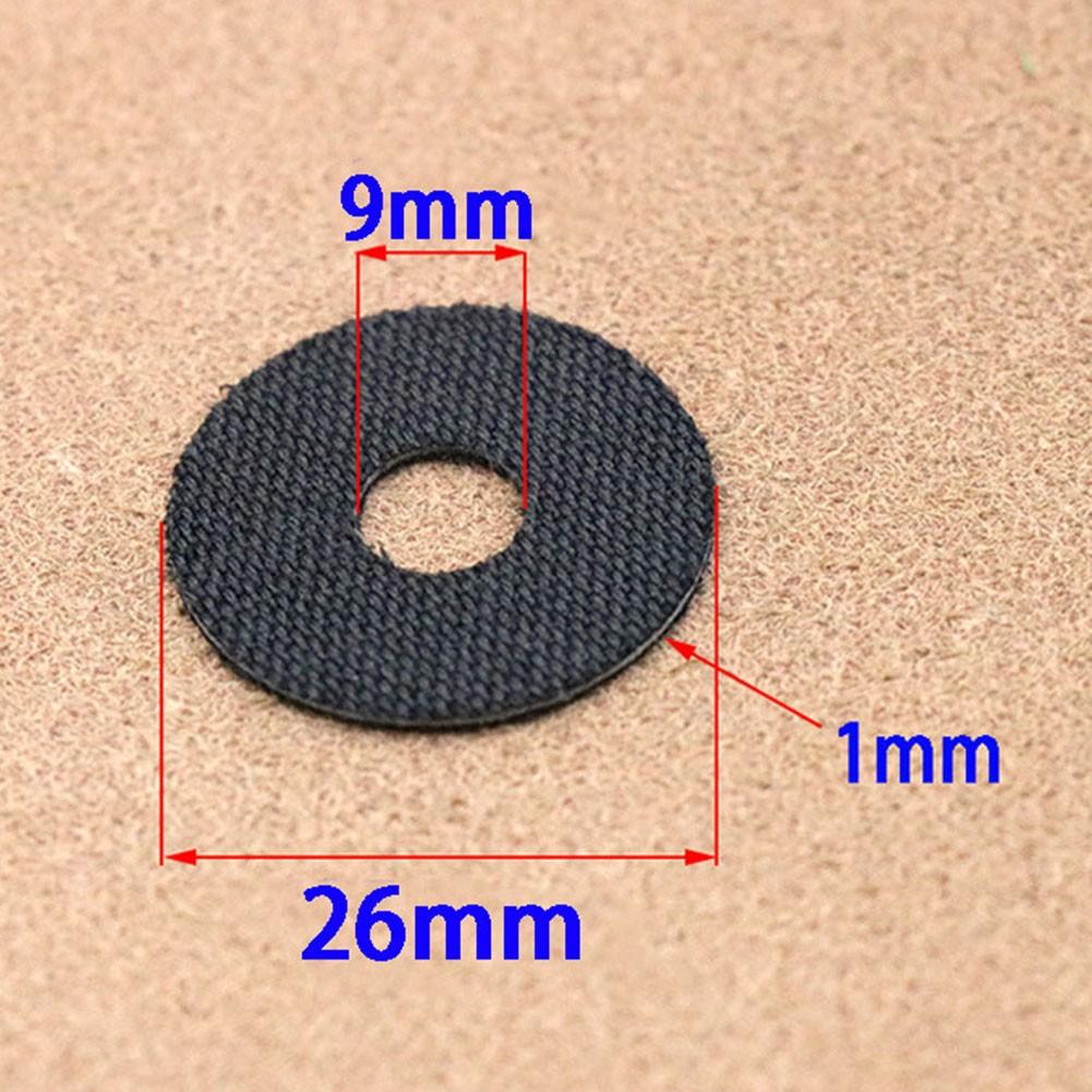 Rondella di trascinamento in fibra di carbonio prodotta con precisione per mulinello da baitcasting a tamburo, spessore 1 mm