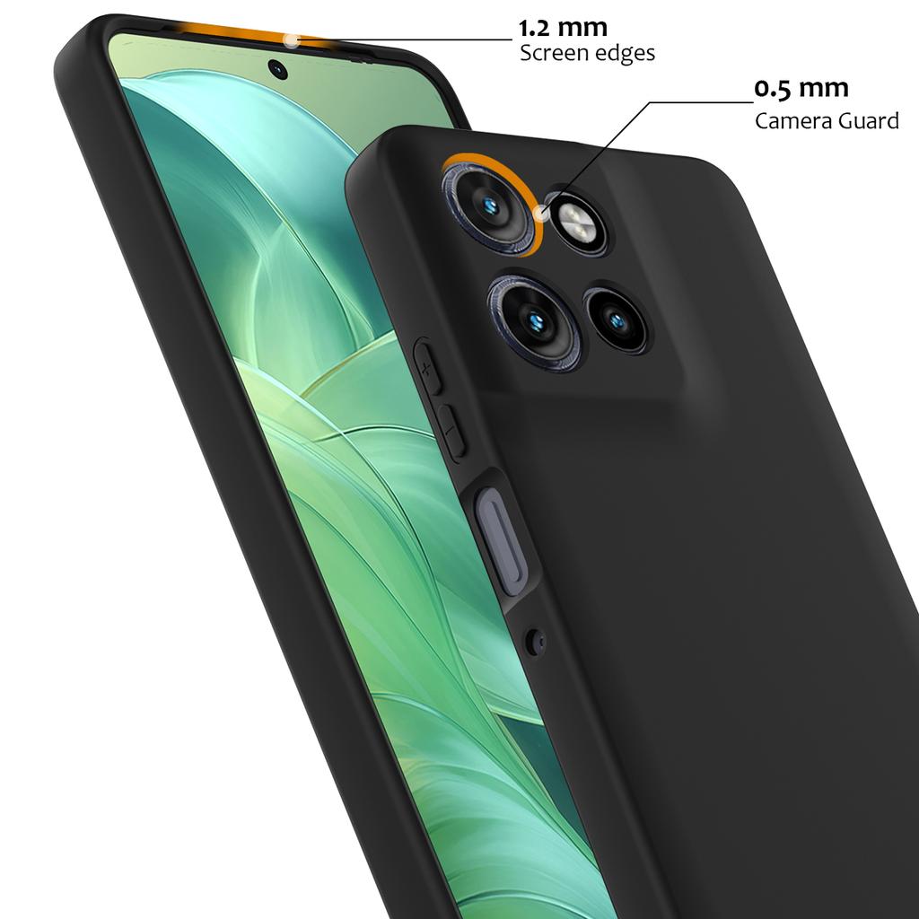 For Motorola Moto G Power (2025) Magnetic Case Anti-Drop Liquid Silicone Phone Cover