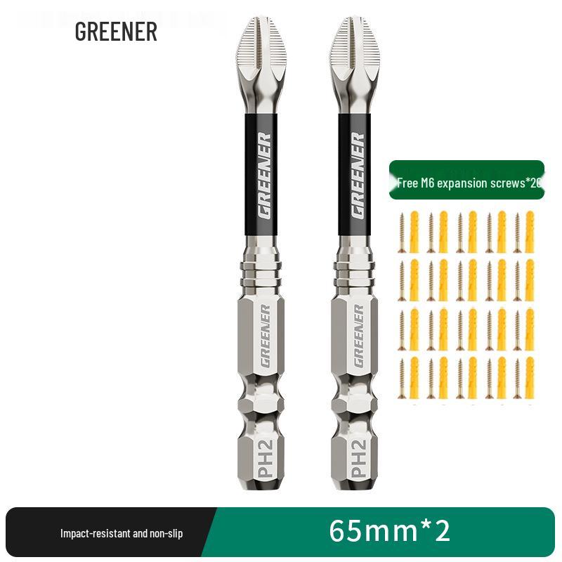 Green Forest S2 Non-Slip Magnetic Screwdriver Set