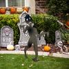 Zombie Garden Stake Metal Zombie Silhouette Yard Stake Weather Resistant Spooky Zombie