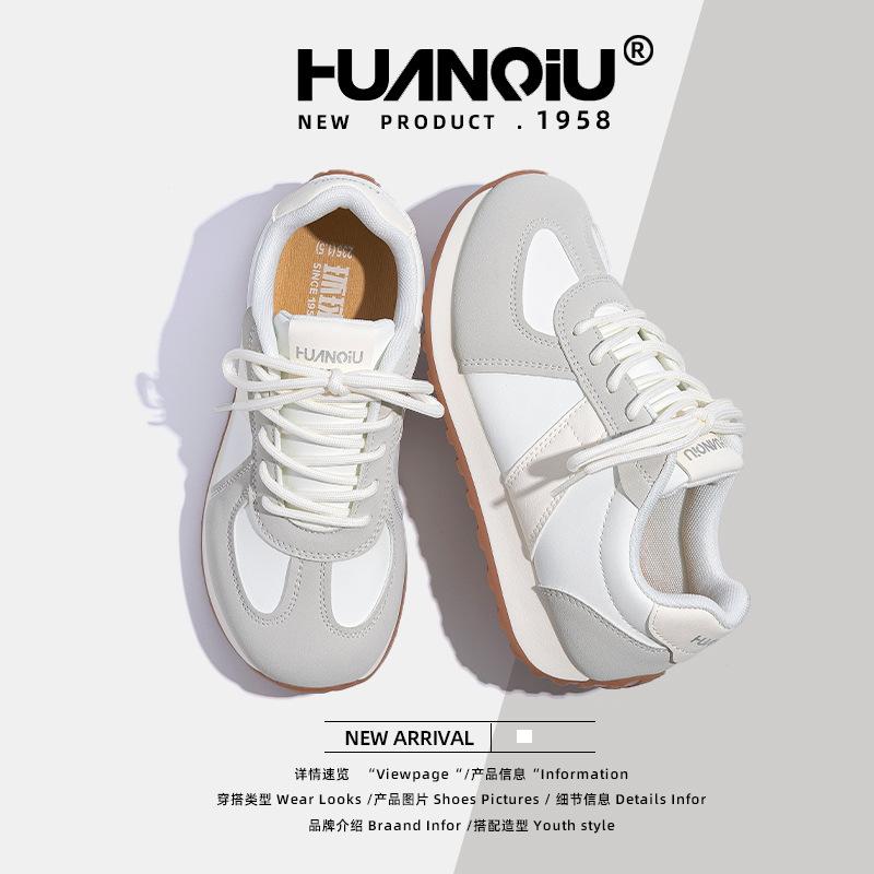 Global German Training Shoes Women's ZHQ3775 Summer New Retro Shoes Women's Versatile Student Niche Casual Women's Shoes