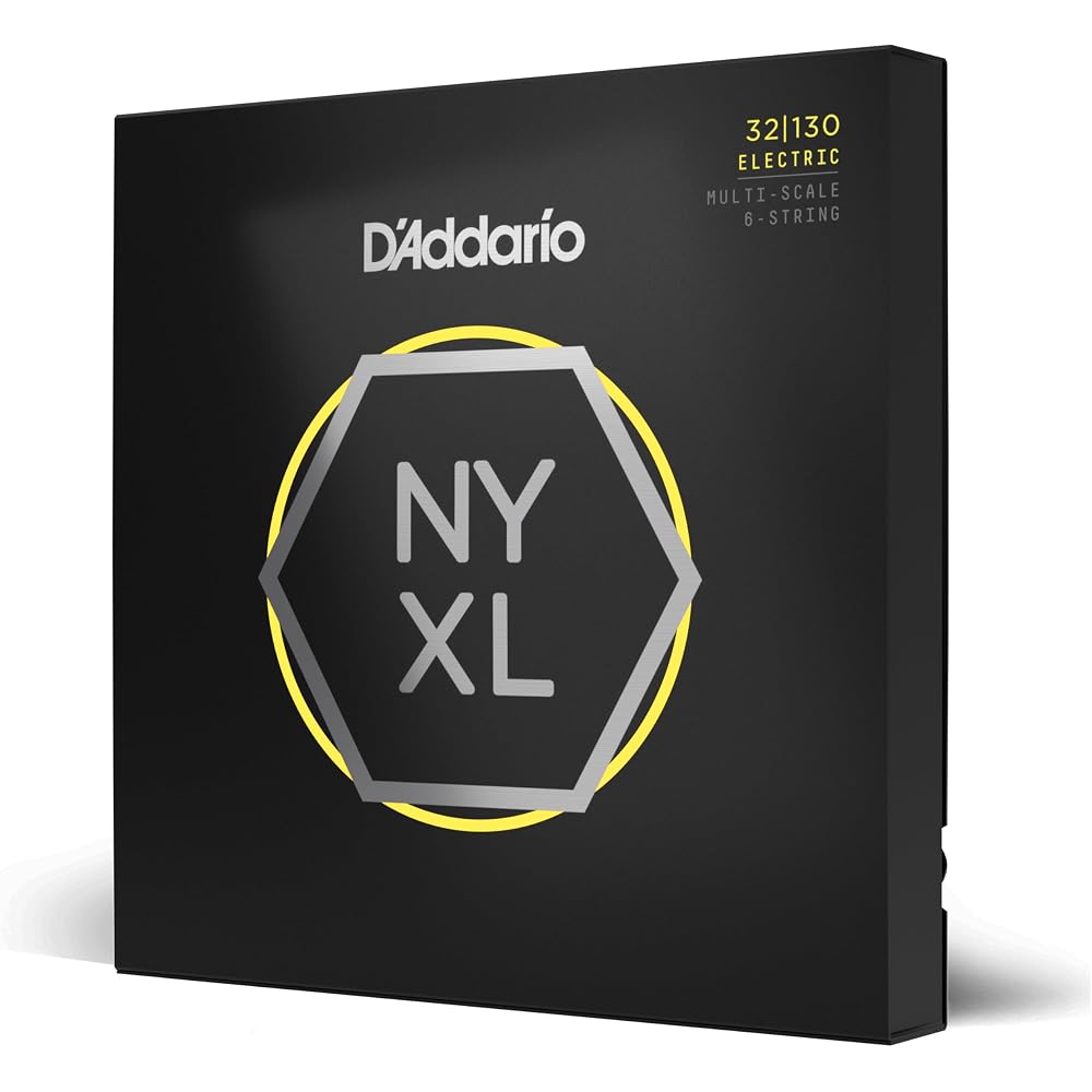 D Addario Daddario Bass Strings NYXL .032-.130 6 Strings Multi Scale NYXL32130MS [Domestic Genuine]