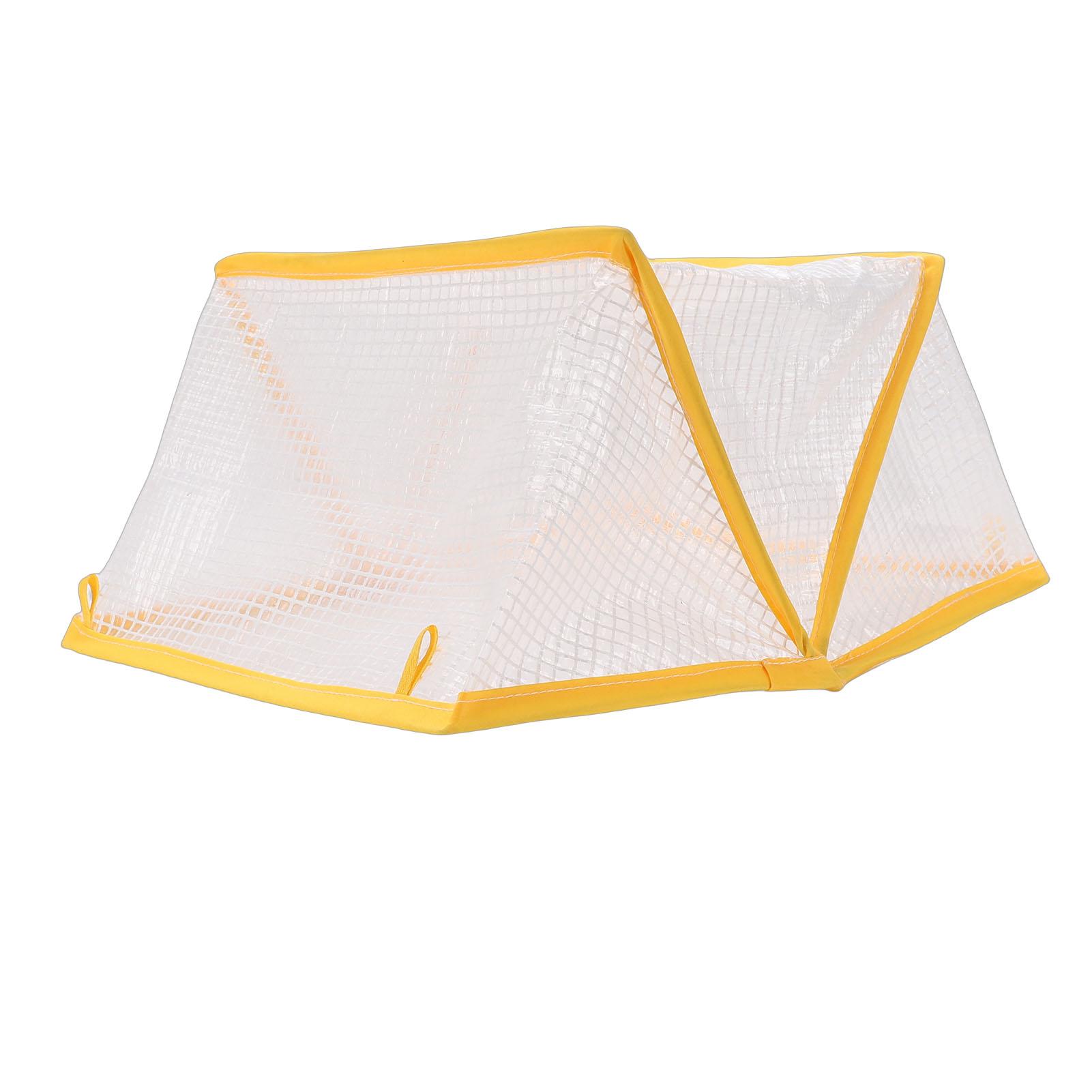 Garden Row Accelerator Plants Cover PVC Weather Proof Foldable Raised Garden Bed Cover Plant Net Cage Guard for Greenhouse Vegetable Fruit