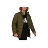 Adidas Solid Color Outdoor Stand Collar Long-Sleeve Down Jacket Men Outerwear Army-Green GT9197