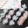 4/7Pcs Artificial Chiffon Flower Heads Living Home Room Decoration Photography Props For Wedding Decor DIY Candy Box Accessories