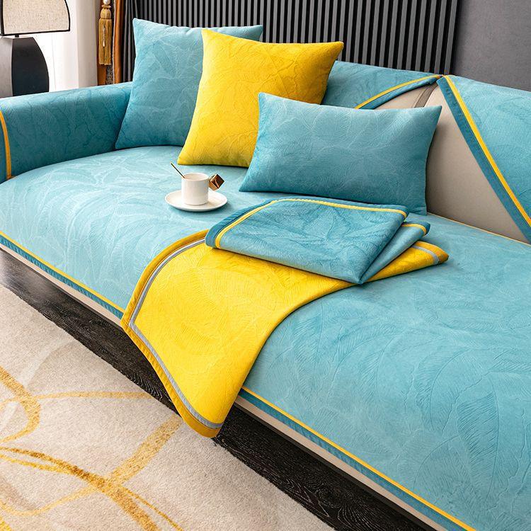 

Подушка для дивана на все времена года, легкое роскошное полотенце для спинки, современная подушка для сиденья, чехол для дивана в скандинавском стиле, тканевое полотенце